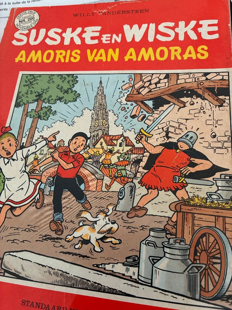 Suske en Wiske, Plusieurs BD, Enlèvement, Utilisé, Willy vandersteen