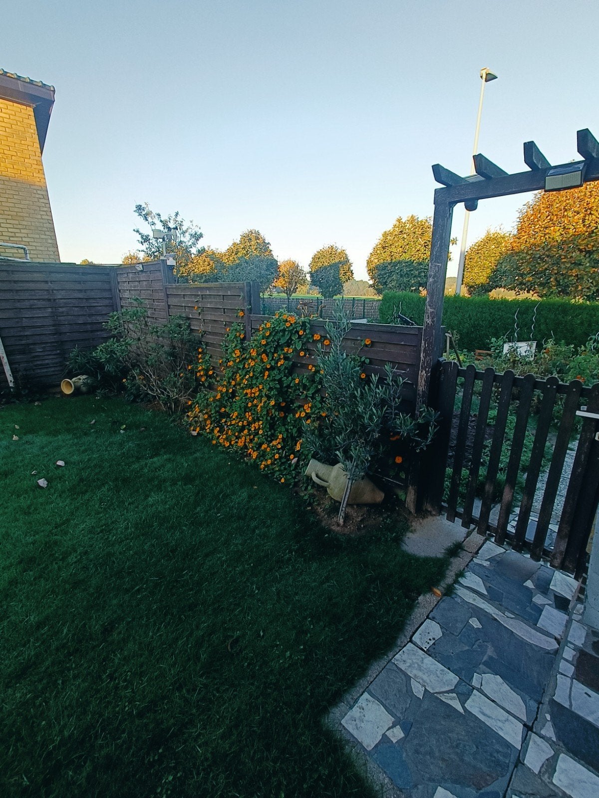 tuin afsluiten, Tuin en Terras, Ophalen, Gebruikt, 150 tot 200 cm, 150 tot 200 cm