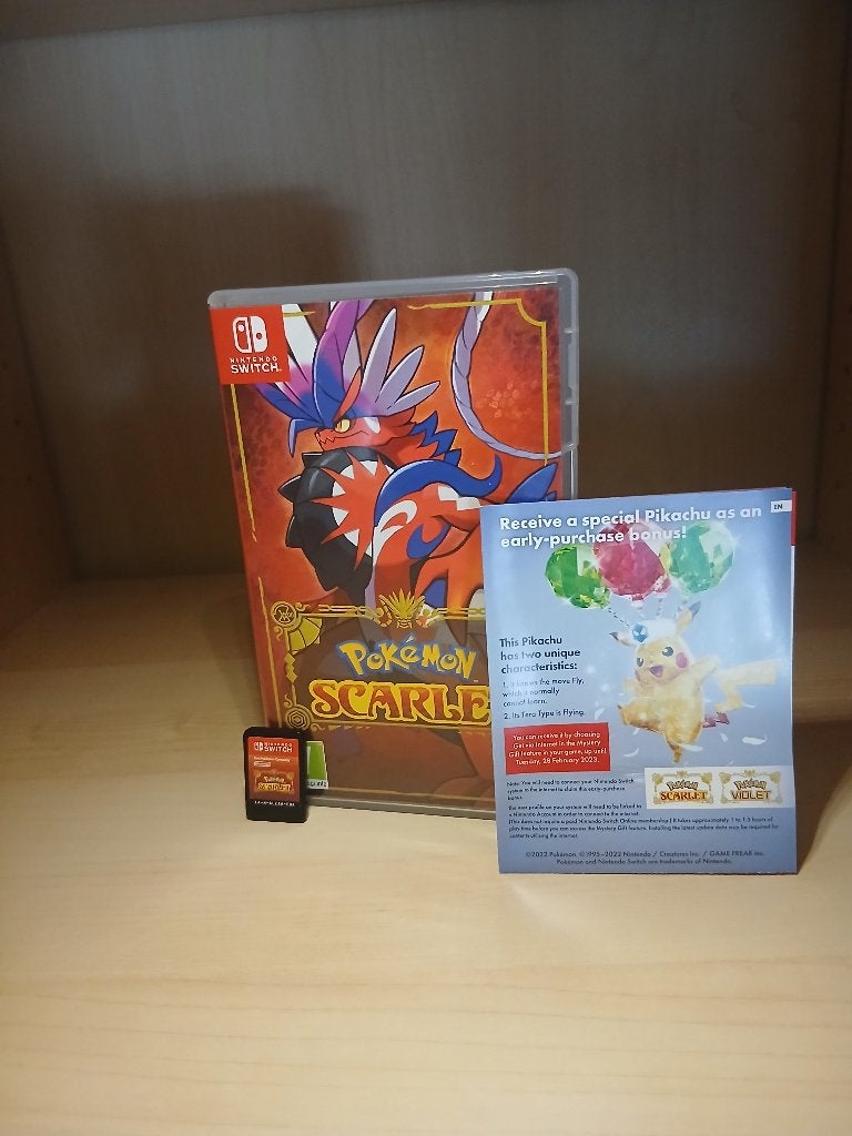Pokémon Scarlet, Ophalen of Verzenden, Zo goed als nieuw, Role Playing Game (Rpg), Vanaf 7 jaar