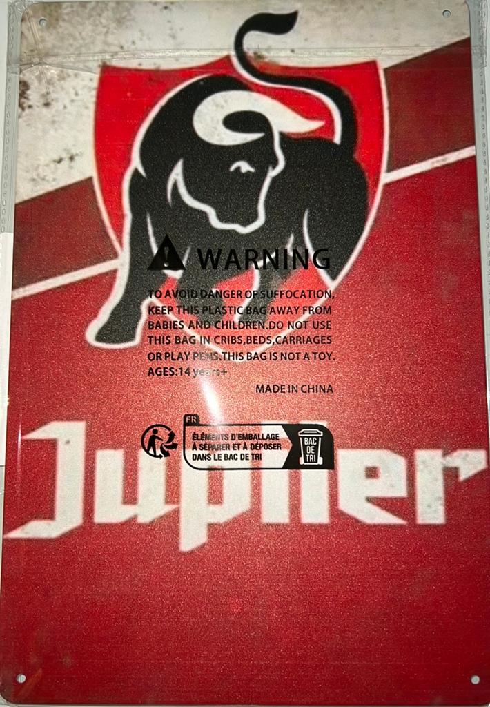 Panneau en métal Jupiler 4 - rétro vintage mancave, Enlèvement ou Envoi, Neuf, Panneau, Plaque ou Plaquette publicitaire, Jupiler