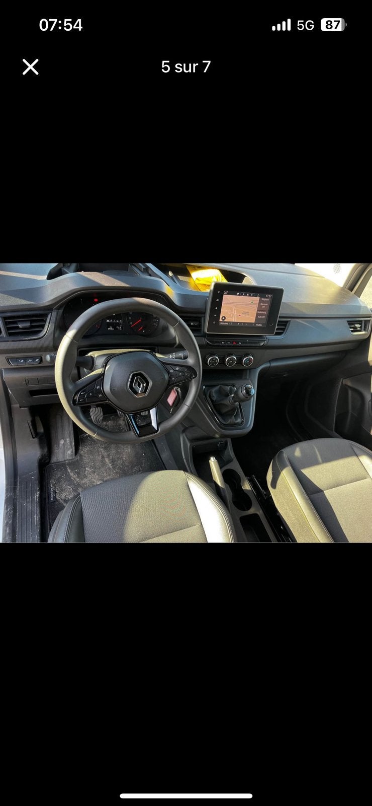 Renault Kangoo Sésames 2023, Autos, Barres de toit, Achat, 2 places, Boîte manuelle