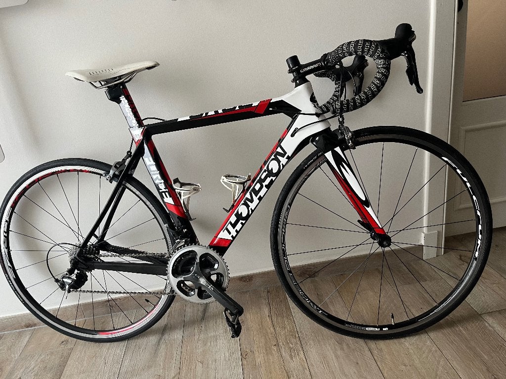 Full carbon Thompson Force koersfiets, Autres marques, Frein sur jante, Enlèvement, Utilisé
