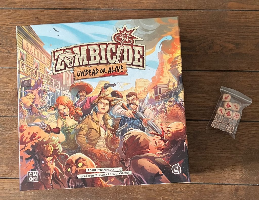 Zombicide undead of alive full steam pledge + extras nieuw, Hobby en Vrije tijd, Vijf spelers of meer, Ophalen, Nieuw, Cocm