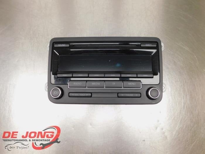 Radio CD Speler van een Volkswagen Polo, Gebruikt, -, Volkswagen, -