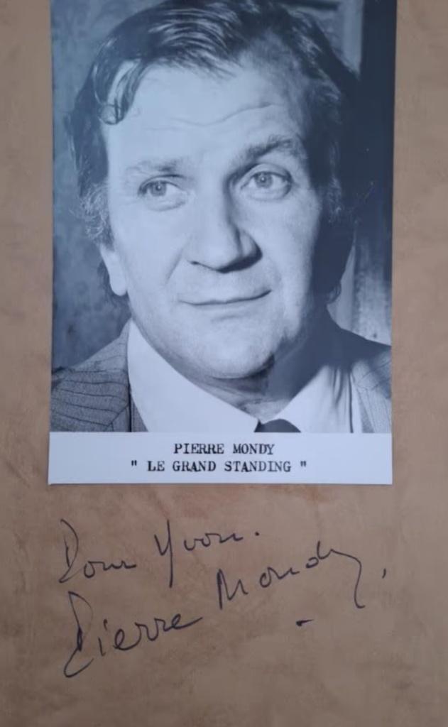 Set handtekeningen van een kapper in Namen, Ophalen of Verzenden, Gebruikt, Gesigneerd