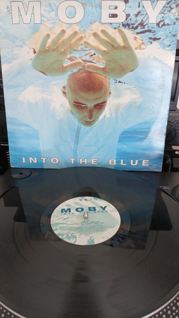 Moby – Into The Blue (RETROVINYL) 1995, Cd's en Dvd's, Vinyl | Dance en House, Gebruikt, 1990 - 1999, Techno of Trance, Ophalen of Verzenden
