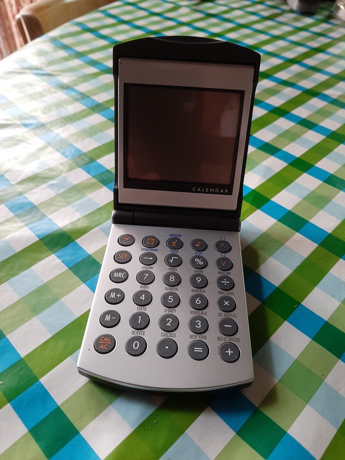 SABENA zakrekenmachientje & kalender, Collections, Appareils électroniques, Enlèvement ou Envoi