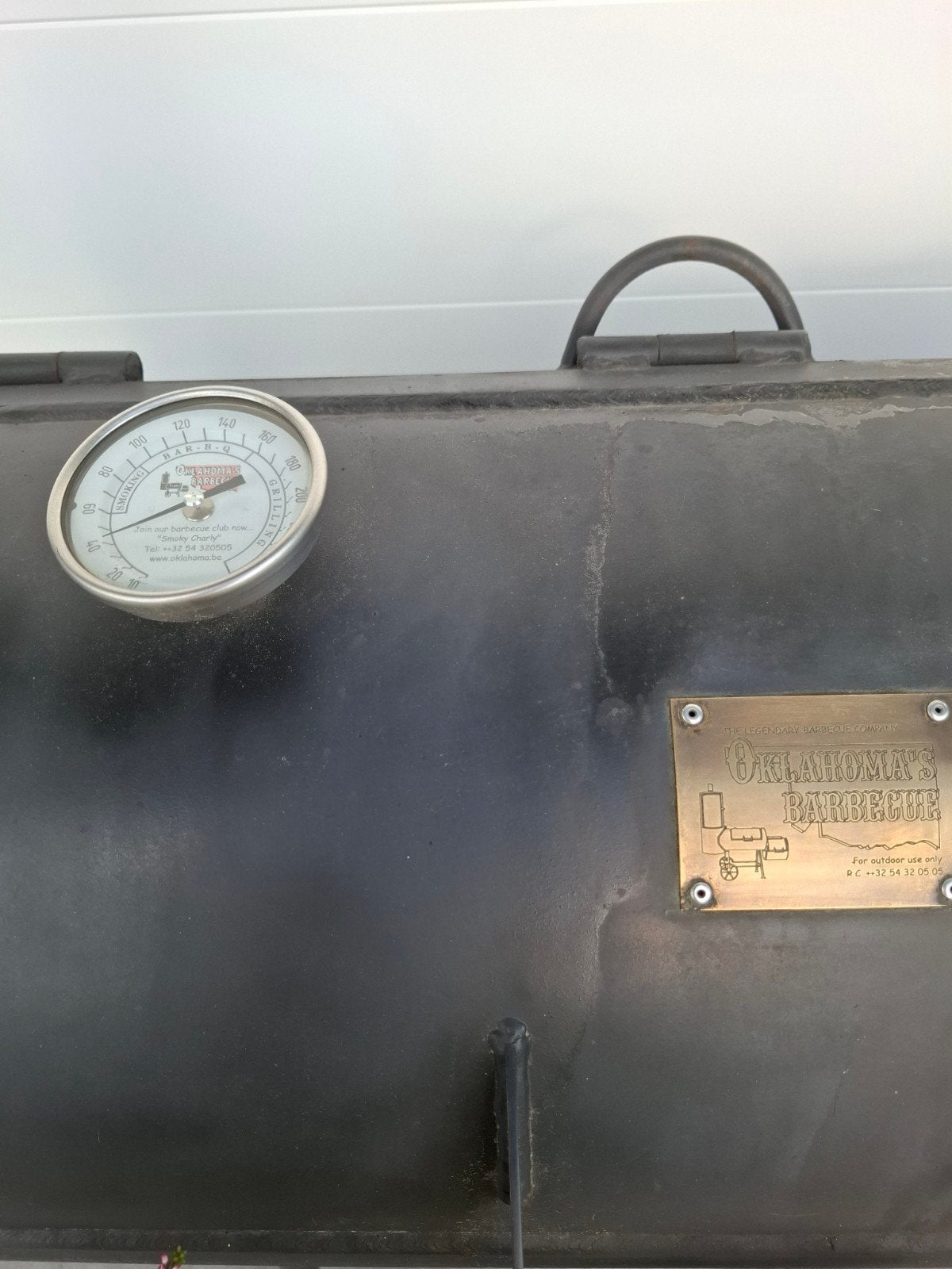 Originele Joe's Barbecue Smoker, Oklahoma, topkwaliteit, Ophalen, Gebruikt, Oklahoma