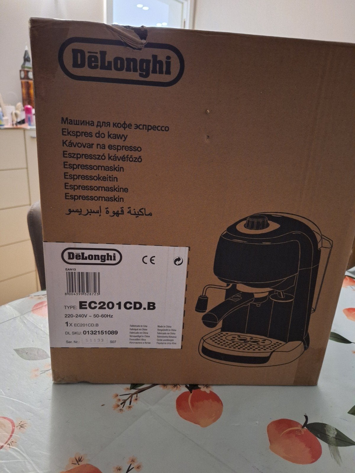 Machine à café Delonghi neuve emballée, Enlèvement