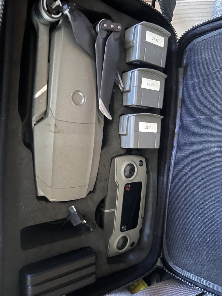 DJI Mavic 2, Enlèvement, DJI