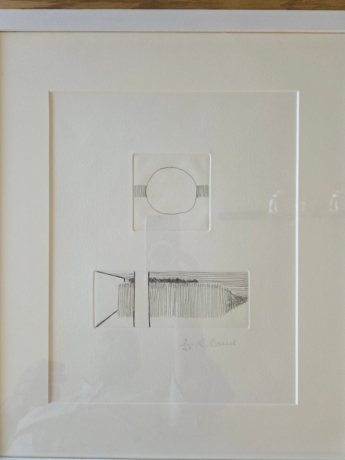 Roger Raveel ets, Antiquités & Art, Art | Dessins & Photographie, Enlèvement ou Envoi, Eau-forte