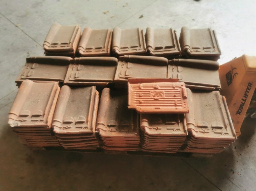 dakpannen, Doe-het-zelf en Bouw, Ophalen, Nieuw, Dakpannen