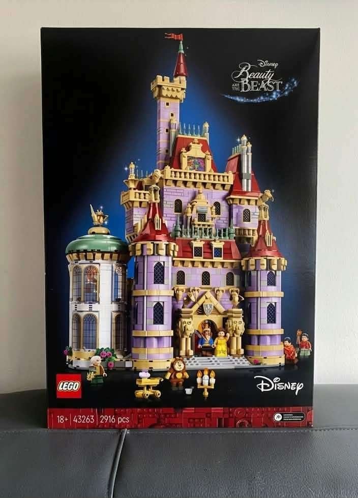 LEGO Disney 43263 - Le Château de La Belle et la Bête, Neuf, Enlèvement ou Envoi, Lego, Ensemble complet
