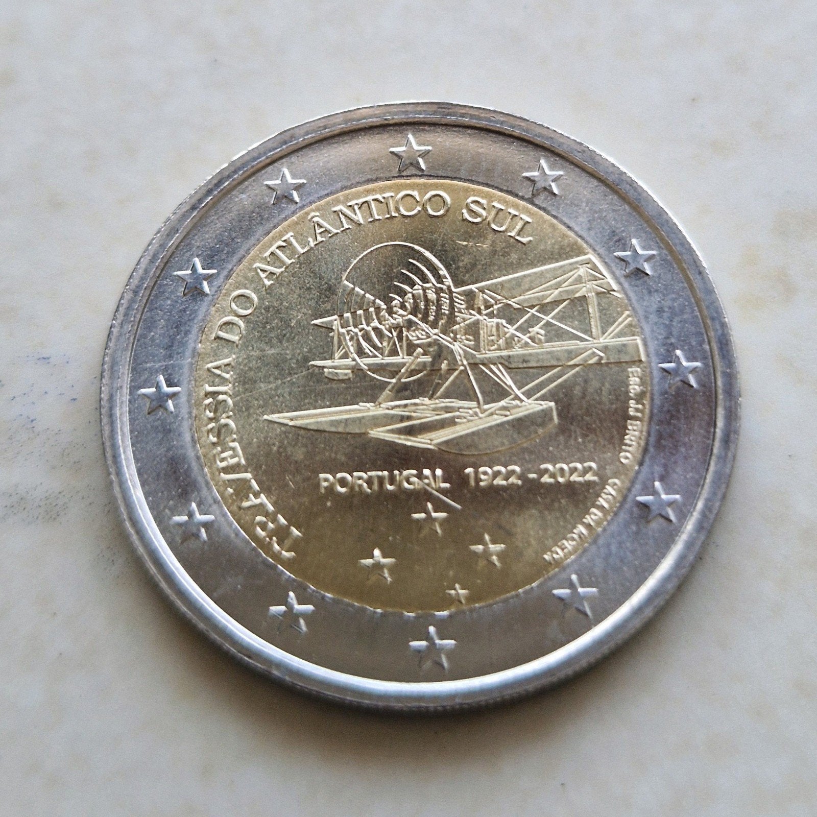 2022 Portugal , 2 Euro Commemorative Coin, Ophalen of Verzenden, Portugal, 2 euro