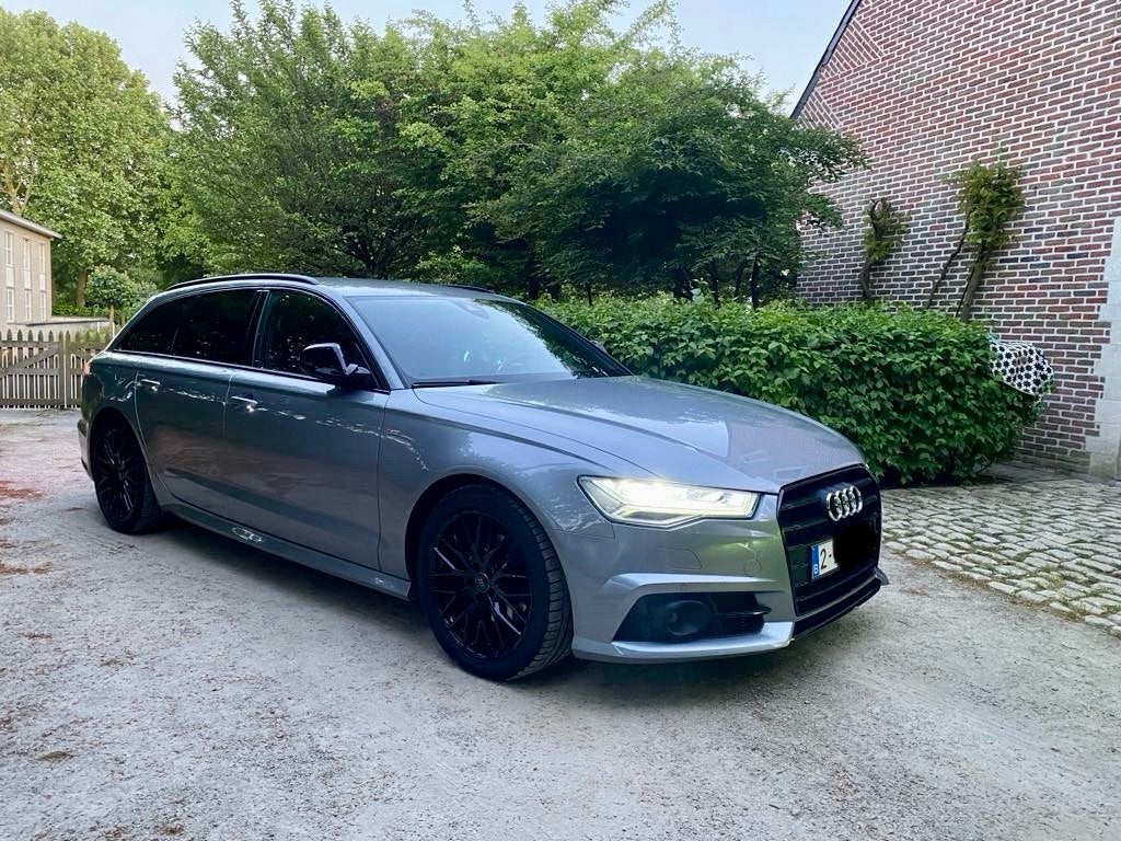Audi A6 Avant 2.0 TDI S tronic Black edtion S line, Stof, Adaptieve lichten, 5 deurs, Particulier
