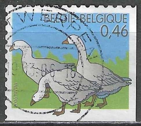 Belgie 2006 - Yvert 3475 /OBP 3490 - Boerderij - Ganzen (ST), Postzegels en Munten, Verzenden, Gestempeld, Gestempeld