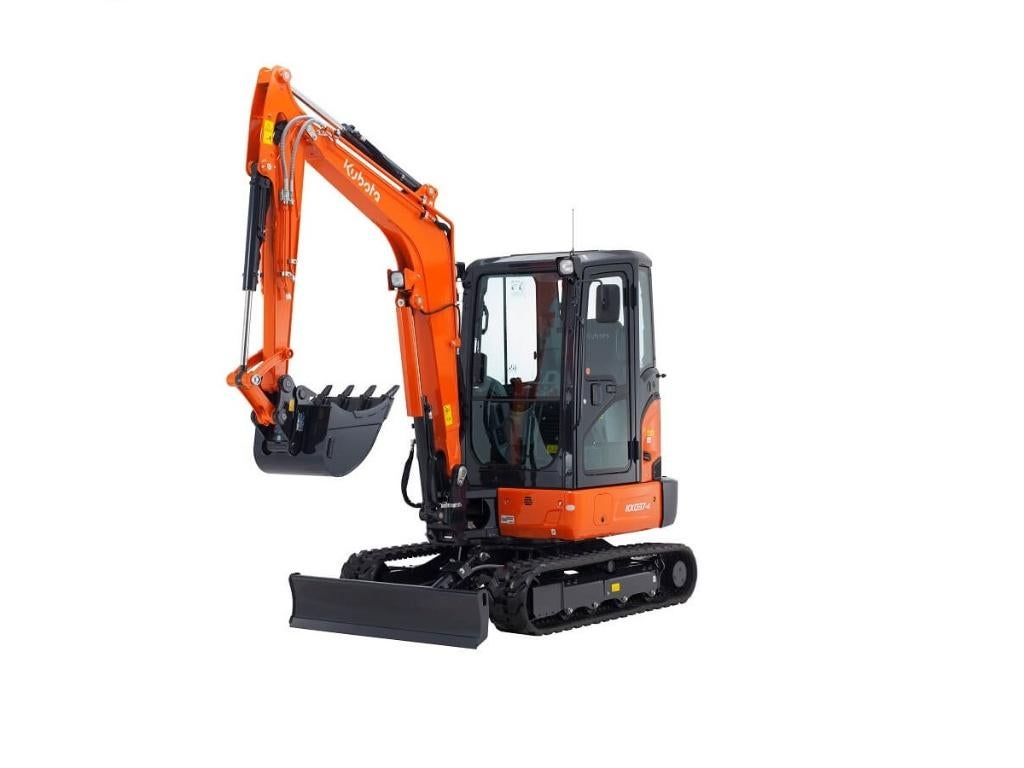 Kubota KX037-4 HI, minigraver, BJ2026, Airco, Nieuw!, Enlèvement, Neuf