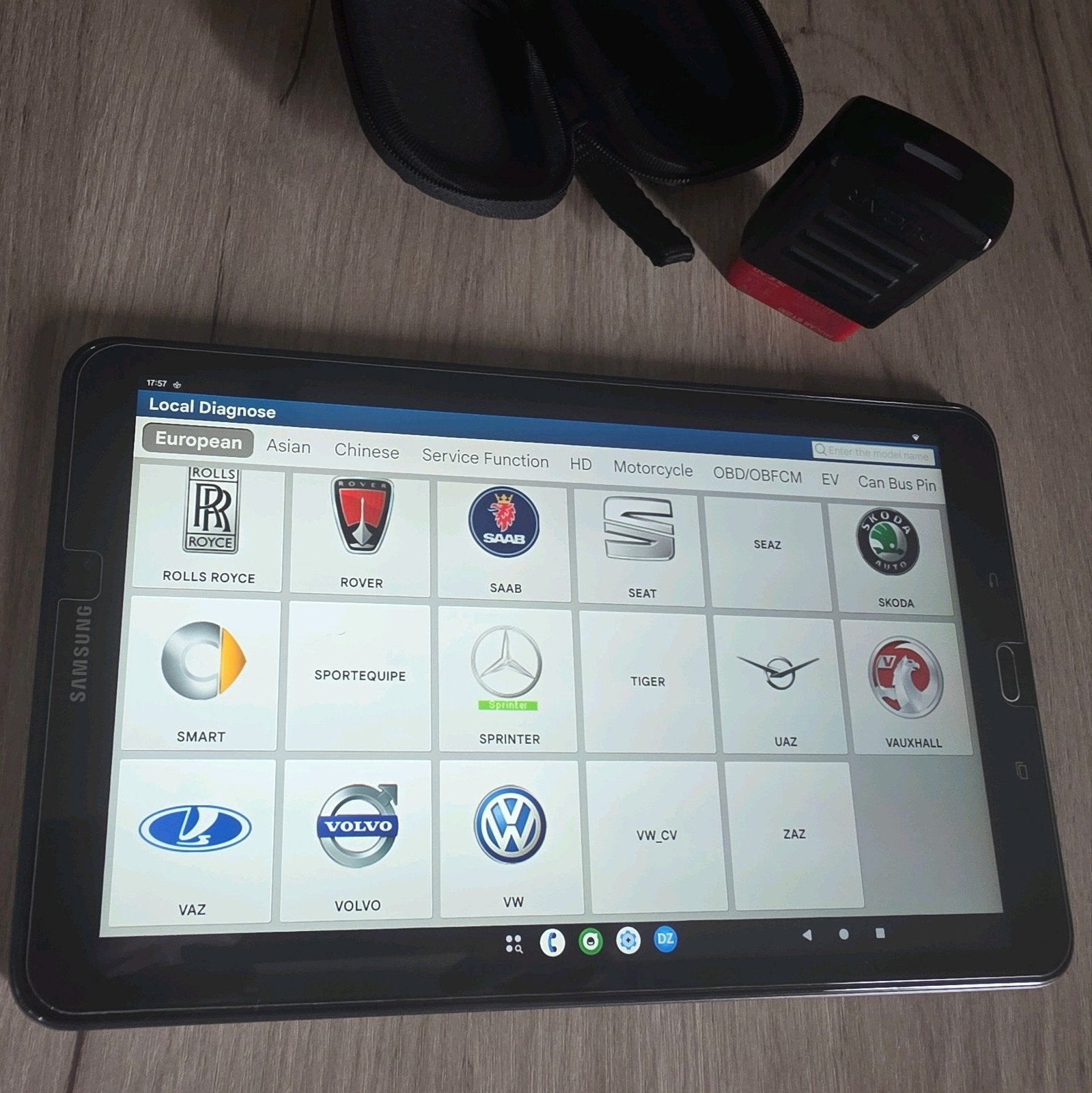 obd2 diagnose tablet foutcodes uitlezen, Ophalen of Verzenden, Zo goed als nieuw