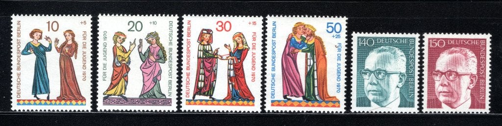ALLEMAGNE BERLIN année 1970 MNH, Envoi, Non oblitéré