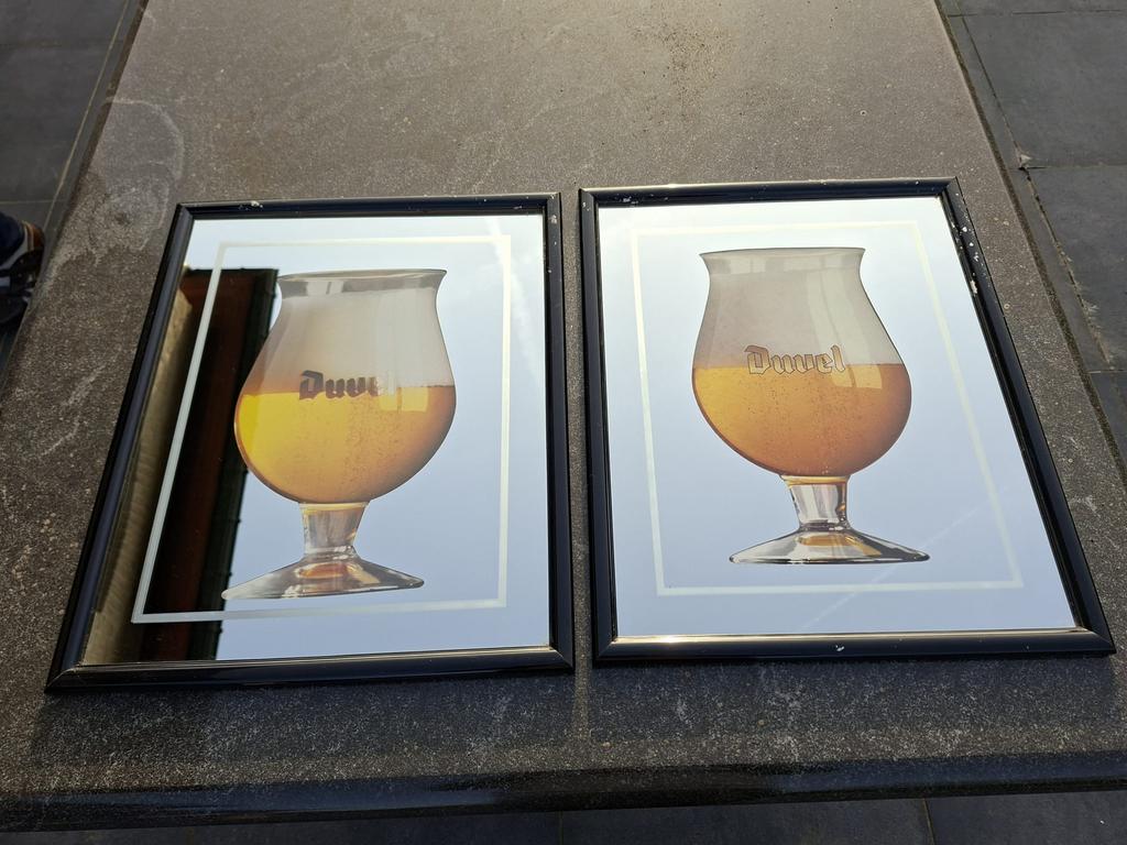 2 Duvel reclamespiegel, Enlèvement, Comme neuf