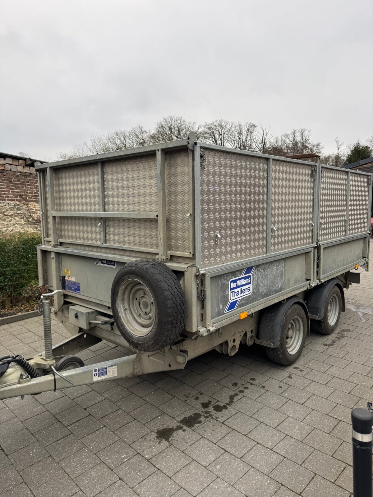 Remorque ifor william TT3621 3500kg, Autos : Divers, Remorques, Enlèvement, Utilisé