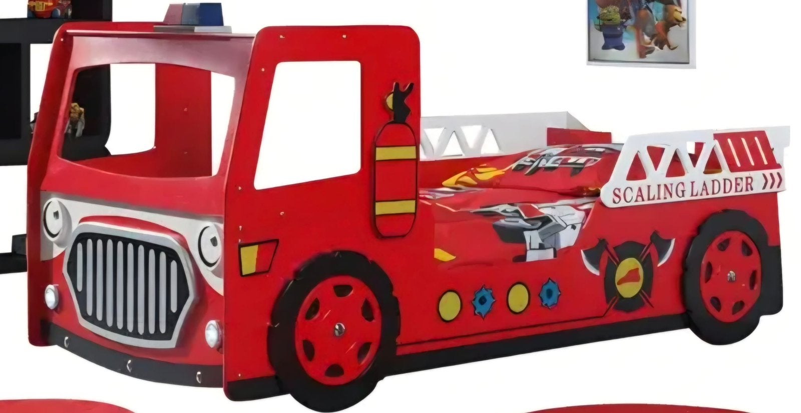 Lit pour sapeurs-pompiers, Enlèvement