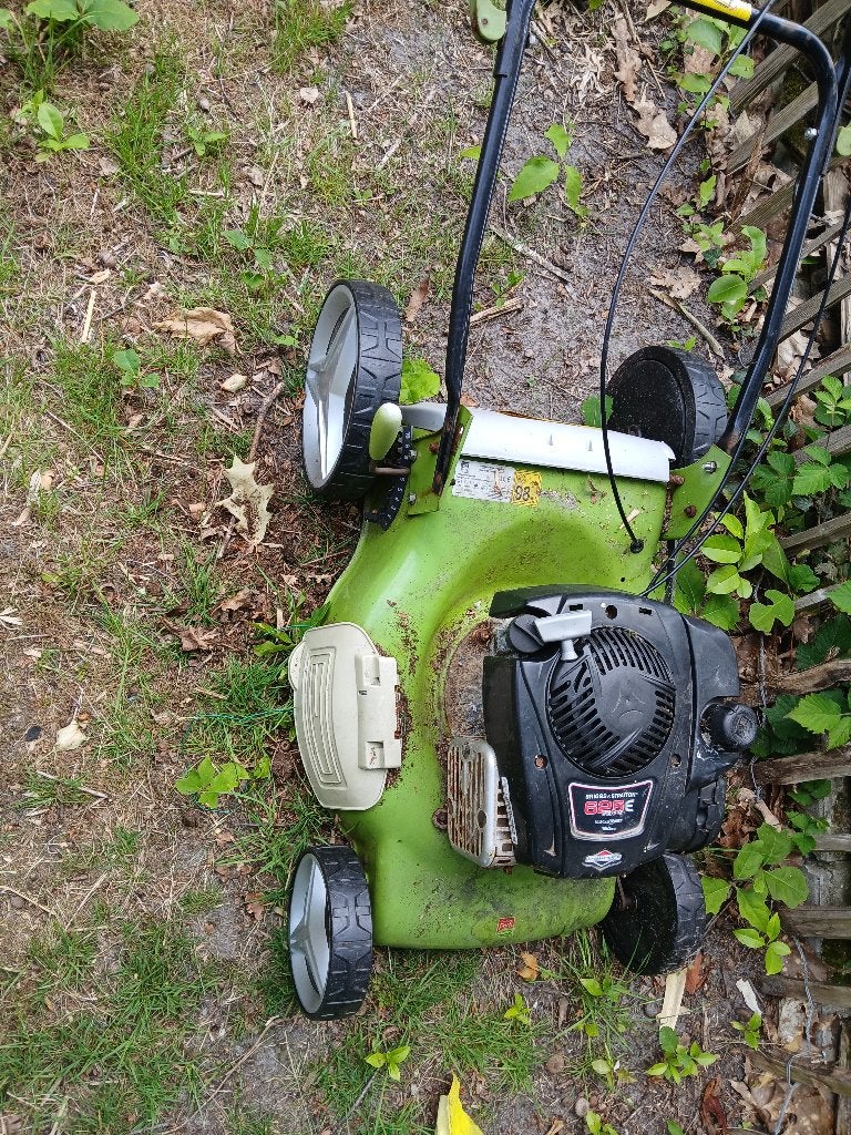 Tondeuse central park 150 cc, Enlèvement, Utilisé, 50 cm ou plus, Tondeuses à gazon à essence