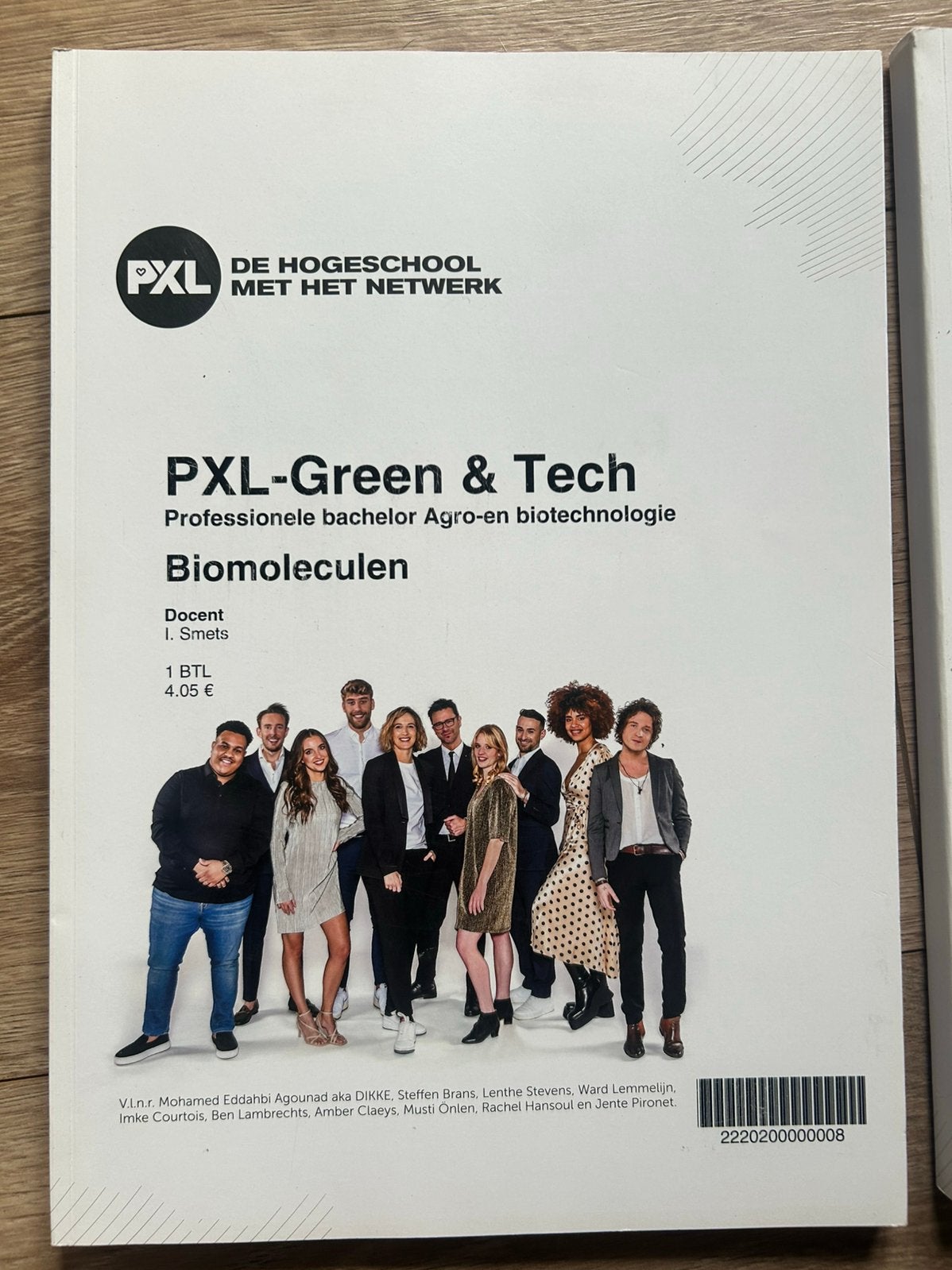 PXL Green & Tech: Biomoleculen en Metabolisme, Boeken, Ophalen, Zo goed als nieuw