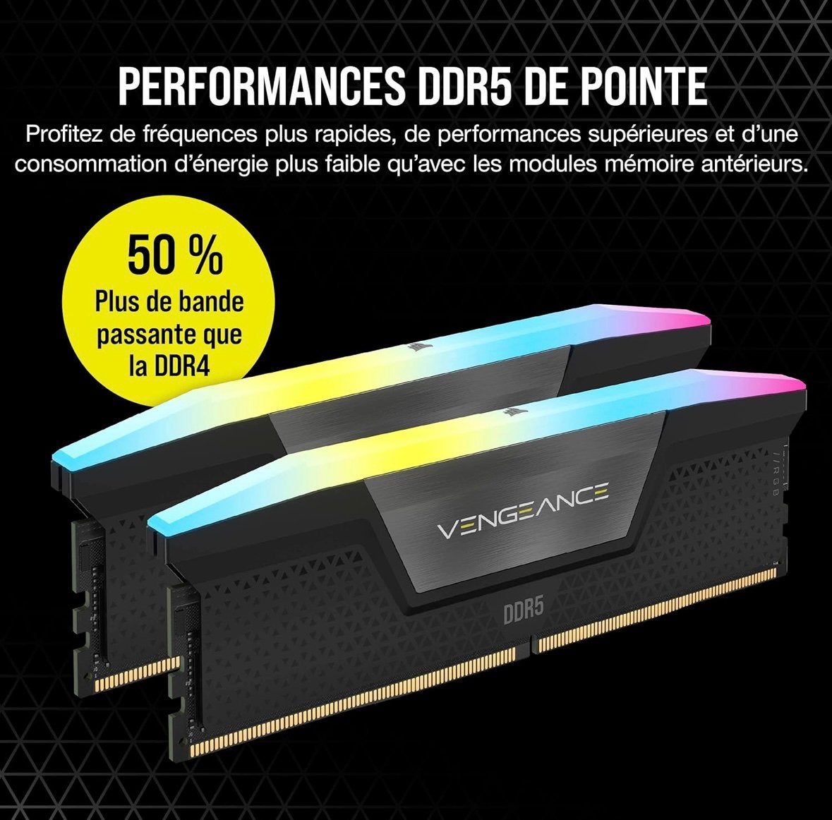 CORSAIR Vengeance RGBDDR5 32 GB Intel RAM tot 6000 MHz, Ophalen, Zo goed als nieuw, DDR5