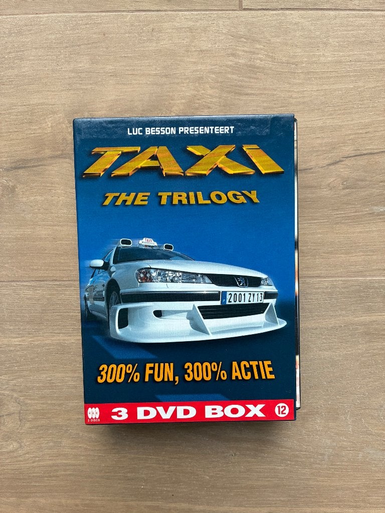 DVD-box Taxi The Trilogy, CD & DVD, Comédie d'action, Français, Enlèvement, Allemand