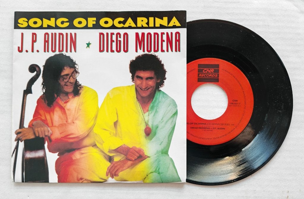 DIEGO MODENA + J.P. AUDIN - Song of Ocarina (45t), Enlèvement ou Envoi, Comme neuf, 7 inch, Pop
