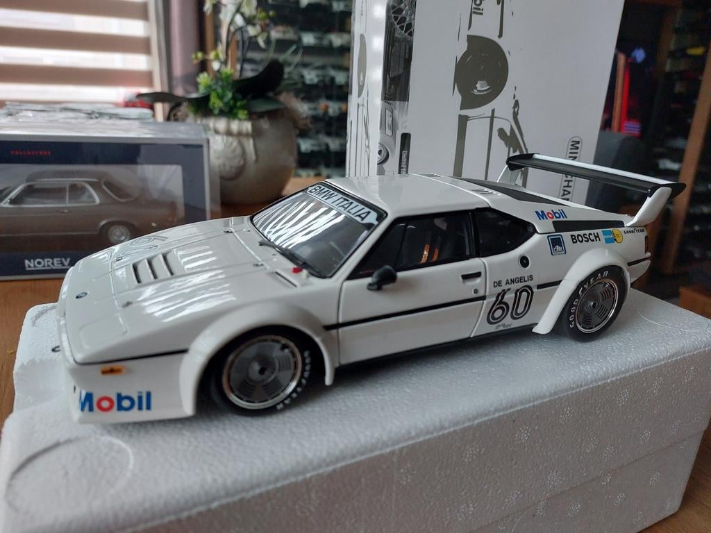 Minichamps 1/18 Bmw M1 Procar Zolder Winner 1979, Ophalen of Verzenden, Zo goed als nieuw, Auto, MiniChamps