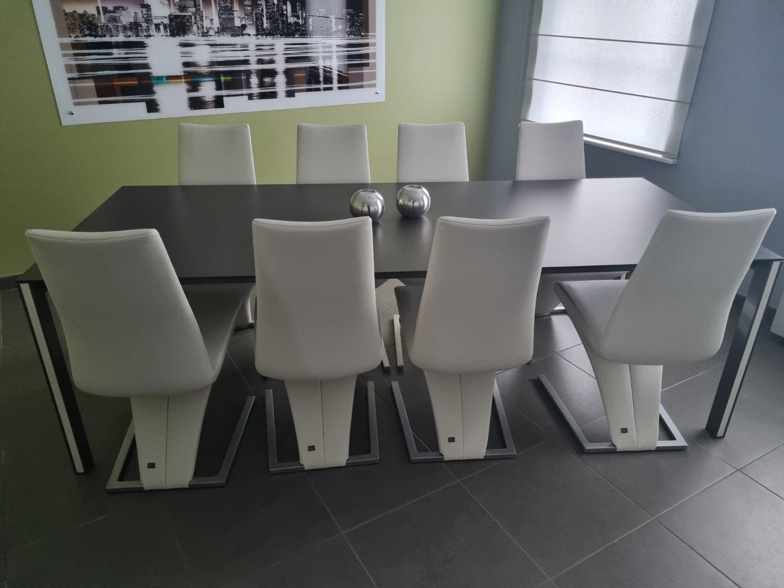 grote design tafel, Huis en Inrichting, Stoelen, Ophalen