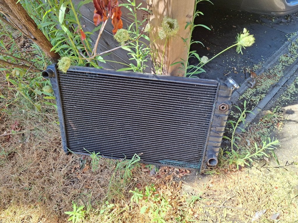 Pontiac firebird, chevrolet camaro 82-92 radiator, Auto-onderdelen, Ophalen, Gebruikt, Oldtimer onderdelen