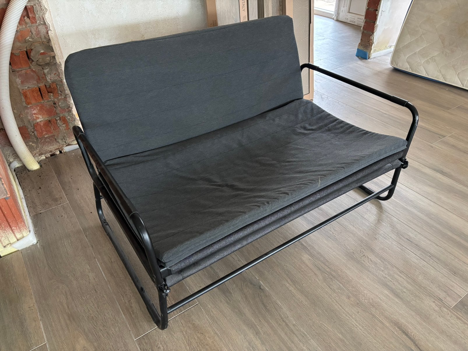 Zetelbed, logeerbed/zetel, Ophalen, Gebruikt