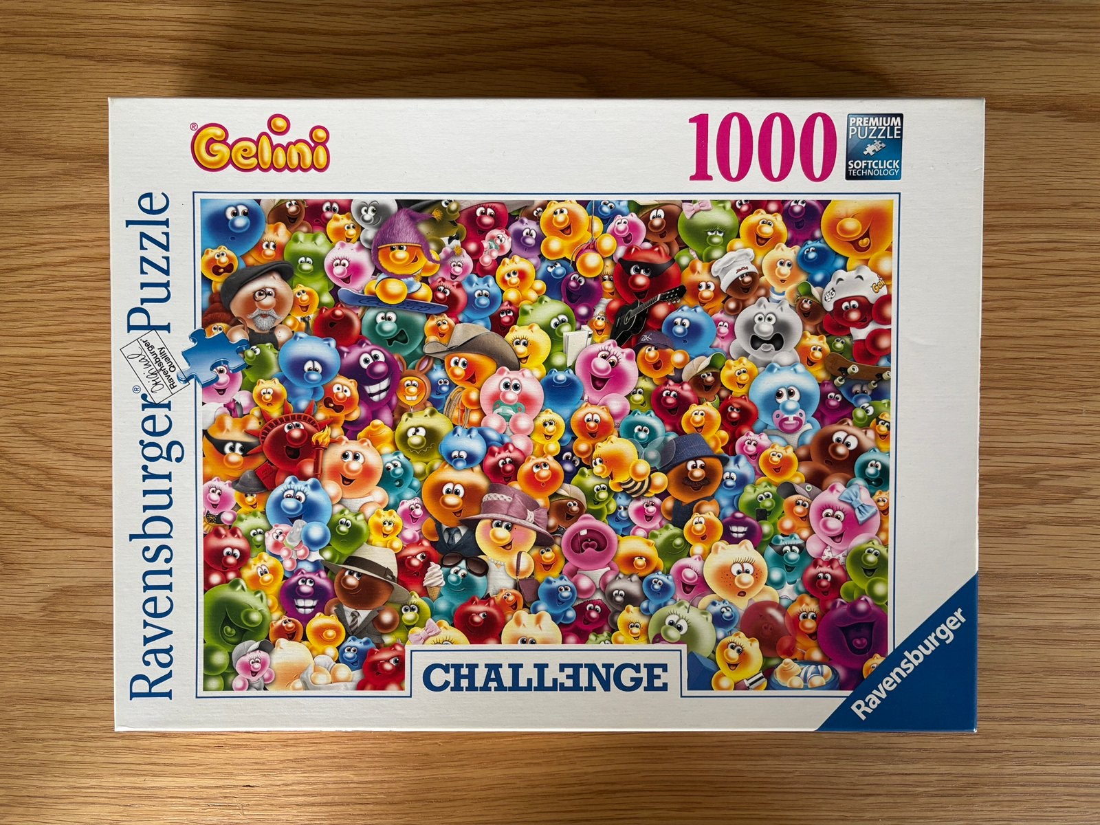 Puzzel Gelini, Gelini, Gelini!, Enlèvement ou Envoi, 500 à 1500 pièces, Comme neuf, Puzzle
