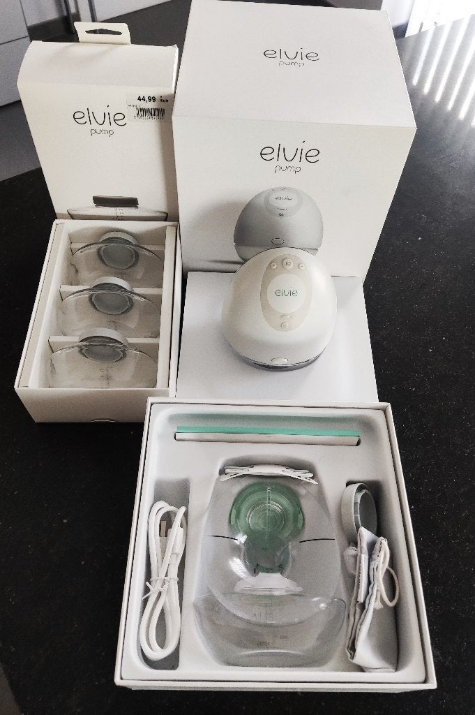 Elvie Pump Electrische Borstkolf 1 Stuk, Kinderen en Baby's, Inclusief tas, Borstkolf, Ophalen of Verzenden, Zo goed als nieuw