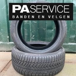 2x Continental 225 40 18 winterbanden 7.8 mm, Gebruikt, Velg(en), -, -
