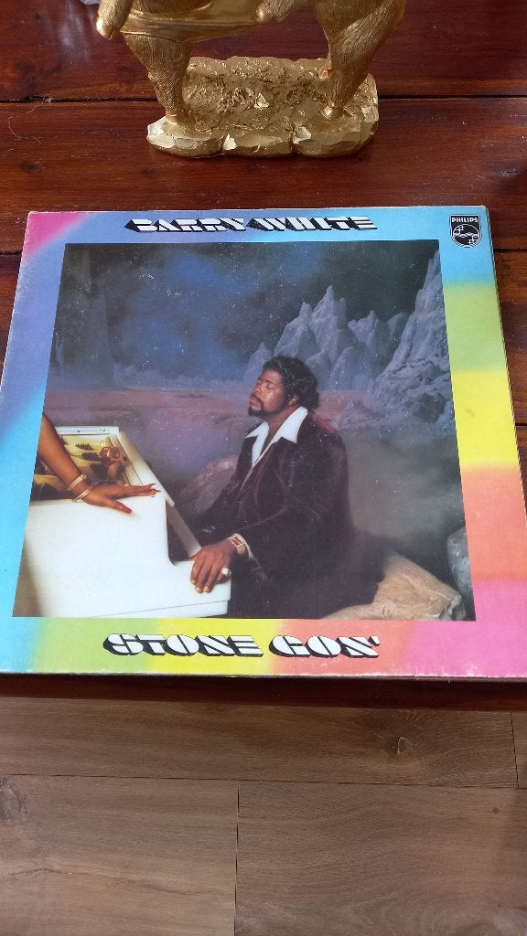 vinyl 33T barry white "stone gon", Ophalen, Zo goed als nieuw, Pop