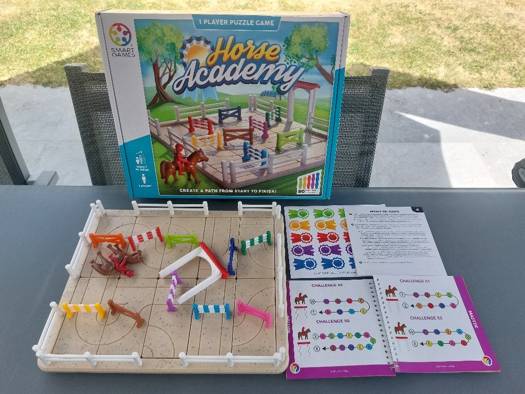 SmartGame Horse Academy 7+, Kinderen en Baby's, Speelgoed | Educatief en Creatief, Ophalen of Verzenden, Nieuw, Puzzelen