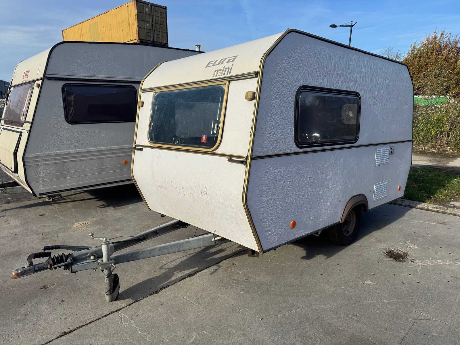 Eura Mini 300 - Vintage Eura Mini 300 Caravan, Caravans en Kamperen, Bedrijf, Overige merken