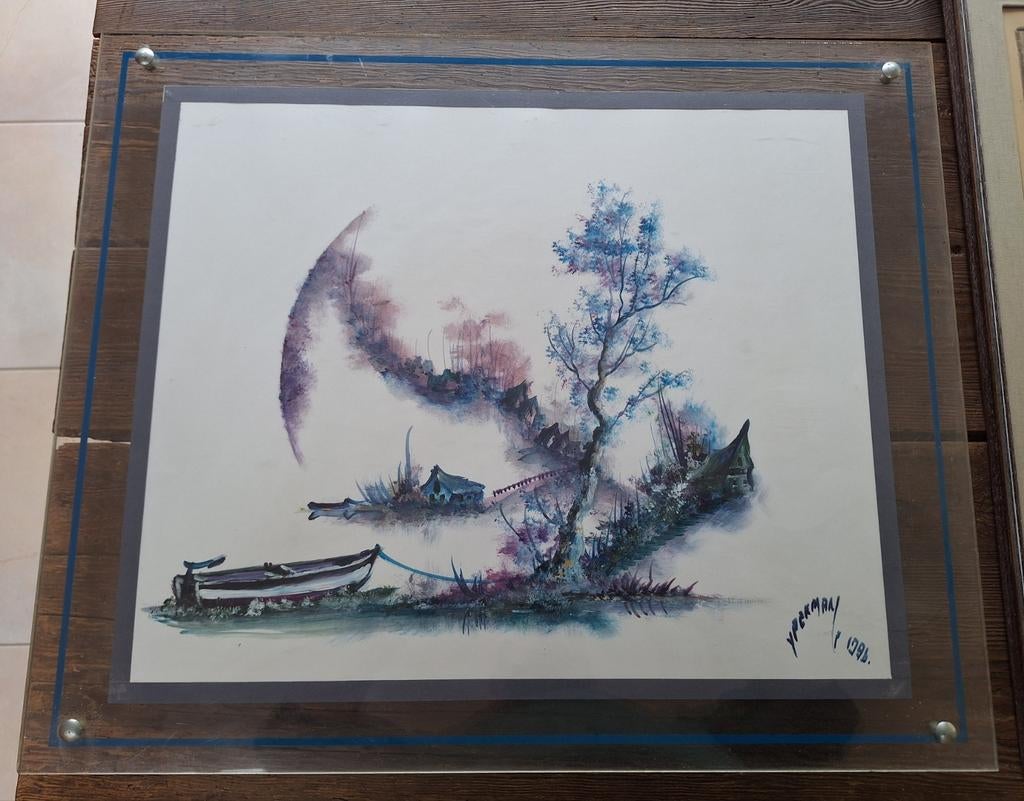 Peinture de Paul Yperman, Enlèvement ou Envoi