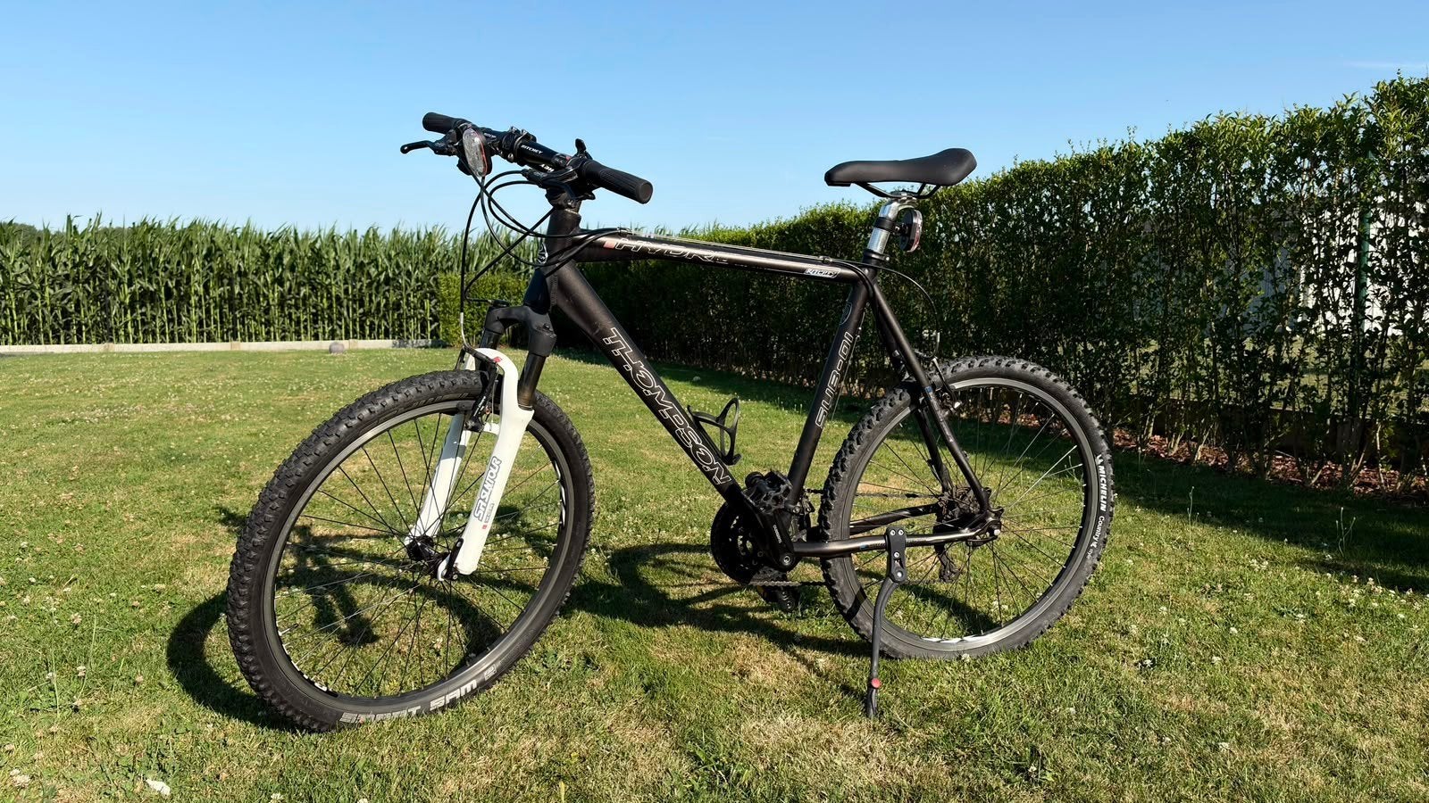 Mountainbike Thompson (maat L), Ophalen