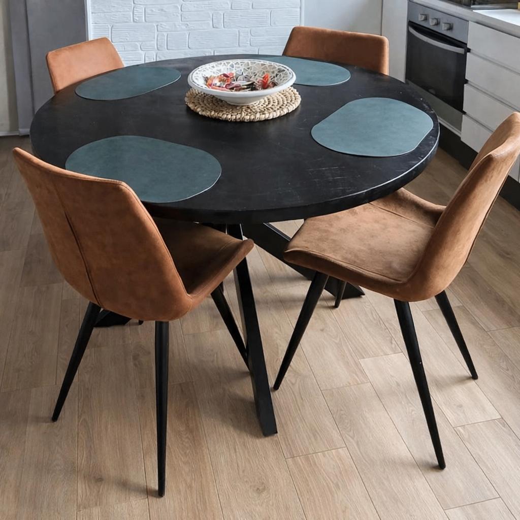 ronde tafel zonder stoelen, Huis en Inrichting, Ophalen, Gebruikt, Rond, Modern