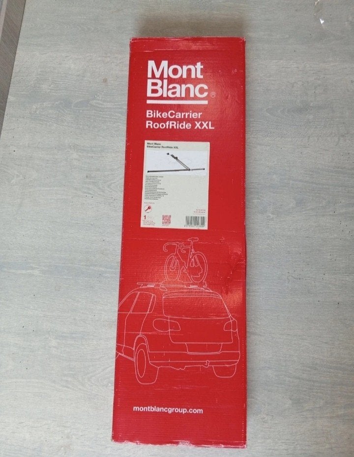 Mont Blanc BikeCarrier Roofride XXL fietsenrek op het dak —, Ophalen of Verzenden, Nieuw, Brandblusser