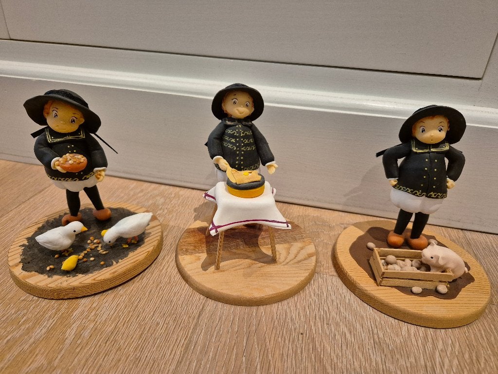 3 Petits personages Bretons - décoration, Enlèvement, Comme neuf