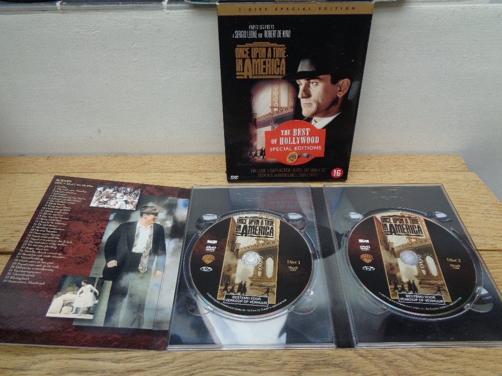 Once Upon a Time in America 2-DVD [met o.a.Robert de Niro], Cd's en Dvd's, Maffia en Misdaad, Gebruikt, Vanaf 16 jaar, Verzenden
