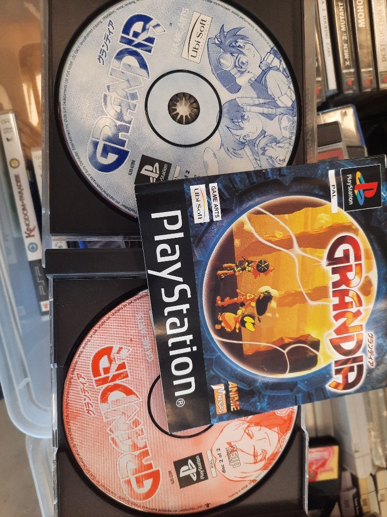 Ps1 grandia, Games en Spelcomputers, Ophalen