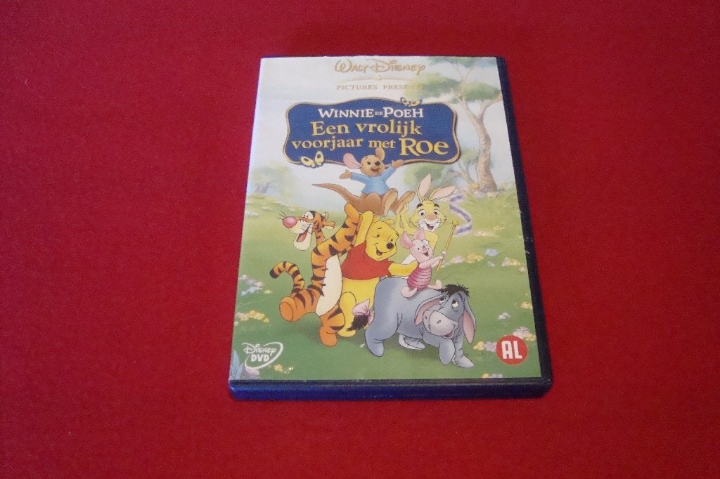 dvd disney winnie de poeh een vrolijk voorjaar met roe, Ophalen of Verzenden, Kinderprogramma of -film