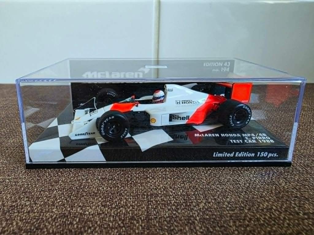 1/43 McLaren Honda MP4/4B , L.E. 1/150 * NIEUW *, Enlèvement ou Envoi, Neuf, Voiture, MiniChamps